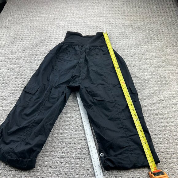 Motherhood Maternity Women Knee High Cargo Short Pants Size Extra Large XL Black - Picture 6 of 12